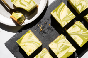 matcha cheesecake